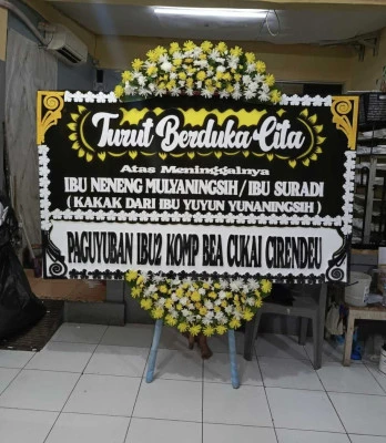 Papan Bunga di Ngaglik Gebang